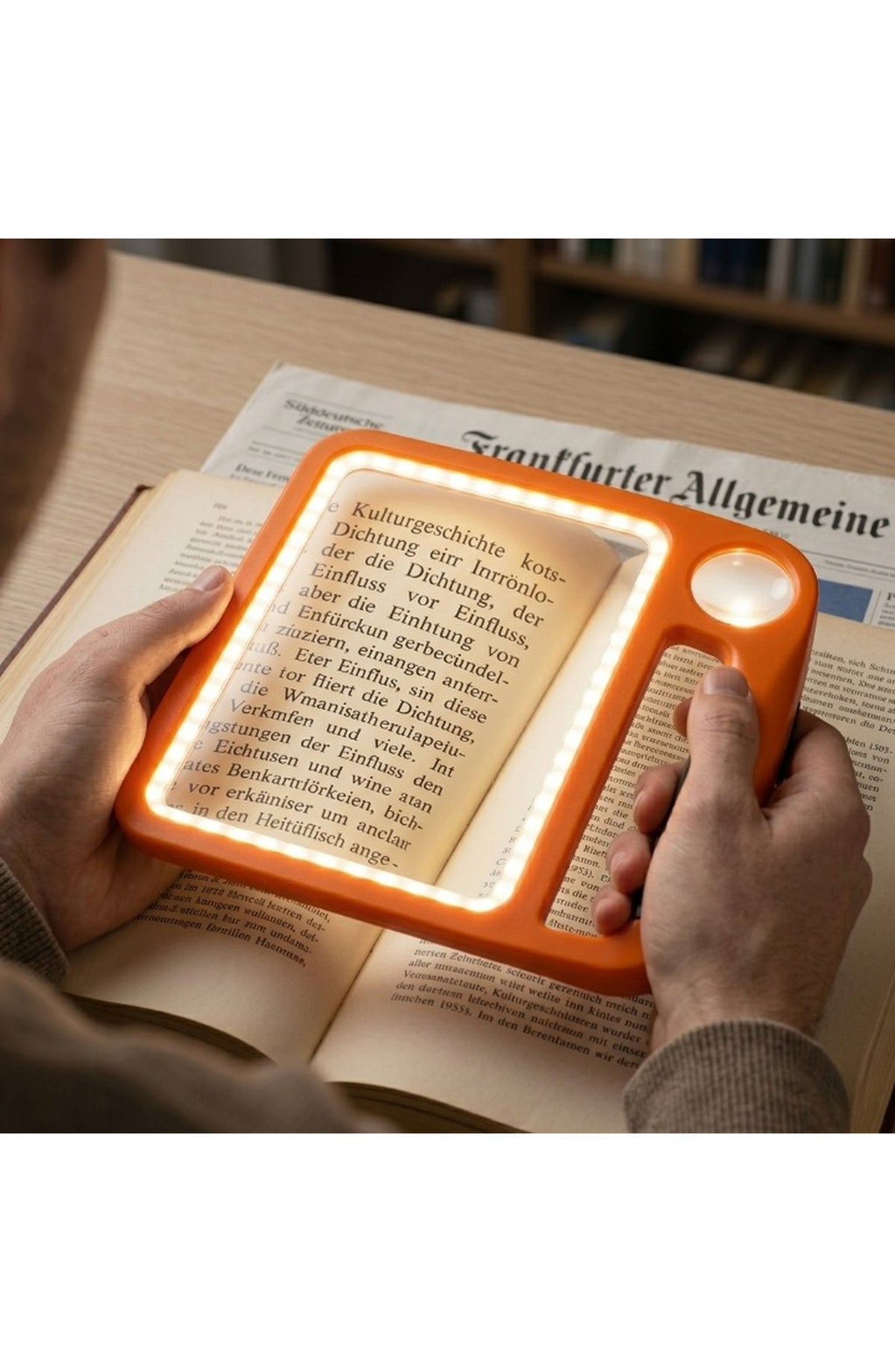 LED Handheld Reading Magnifier