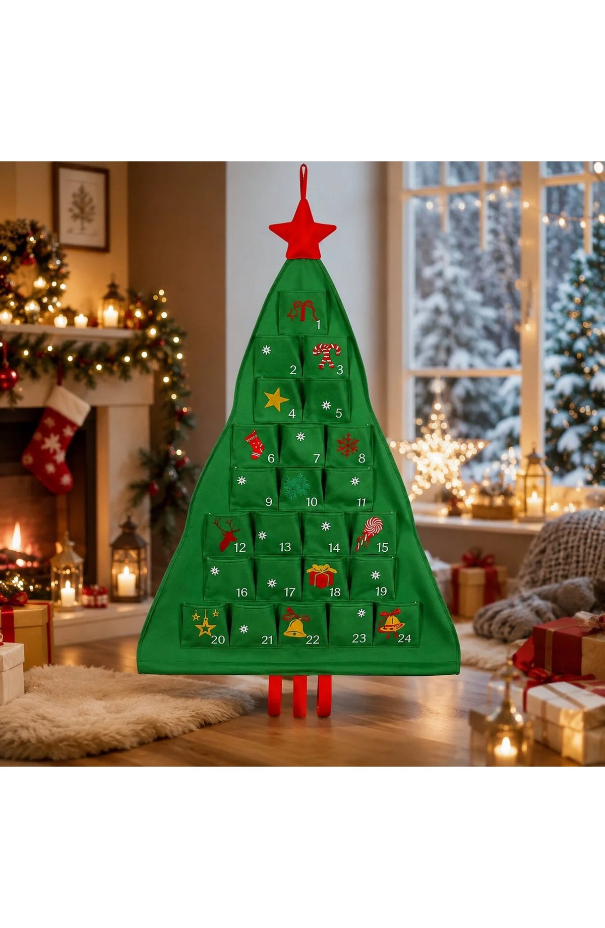 Fill Your Own Fabric Advent Calendar