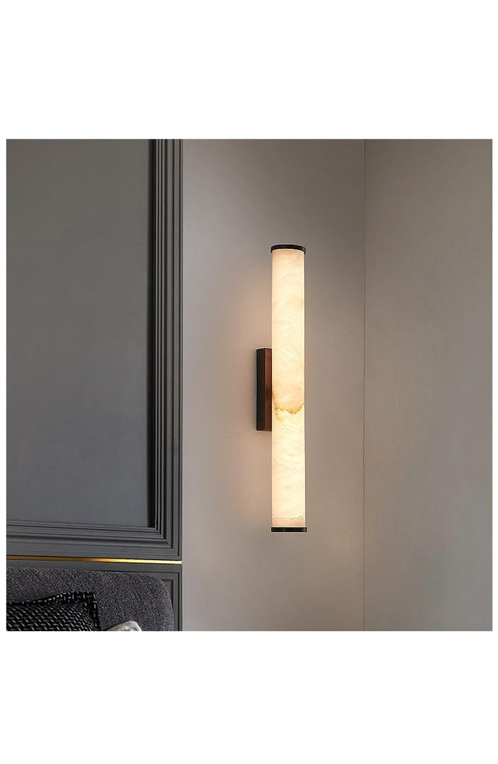 Marble Effect LED Wall Sconce