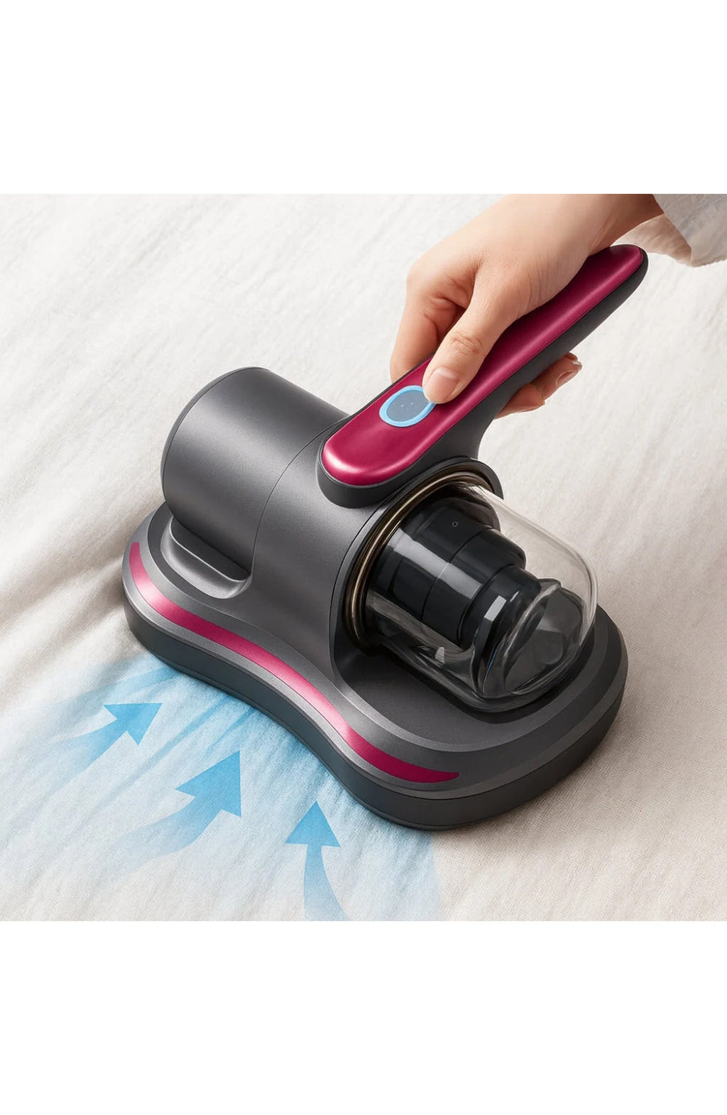 Cordless Mattress Vacuum with USB Charging