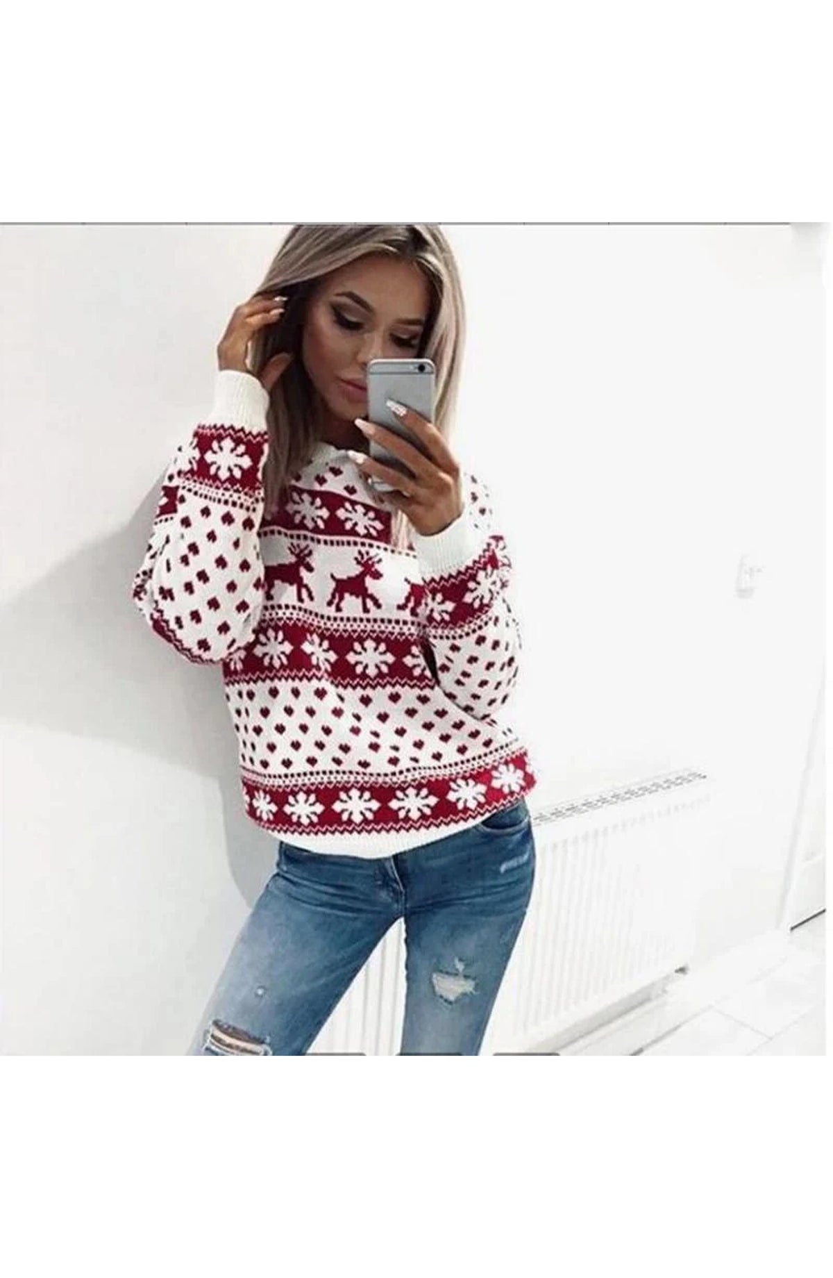 Women's Christmas Knitted Jumper