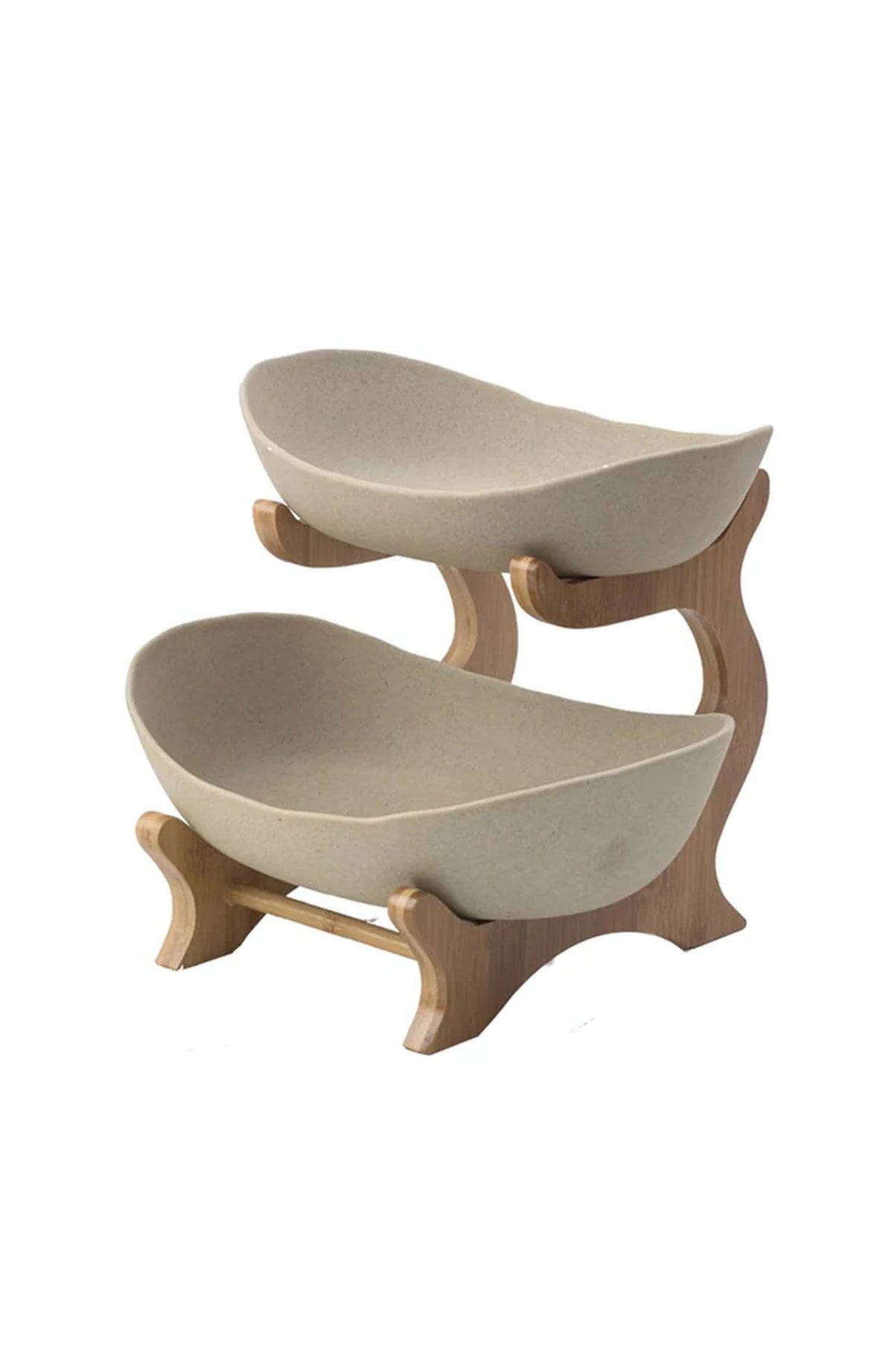 Tiered Fruit Bowl with Removable Dishes and Stand