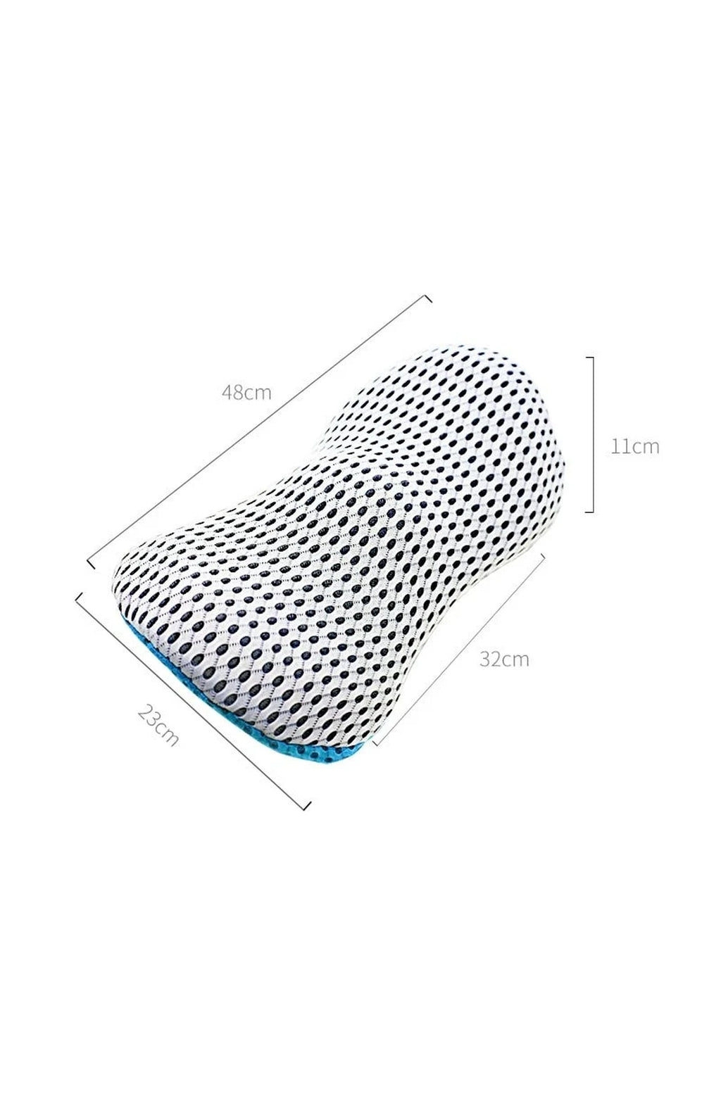 Memory Foam Lumbar Cushion with Adjustable Strap