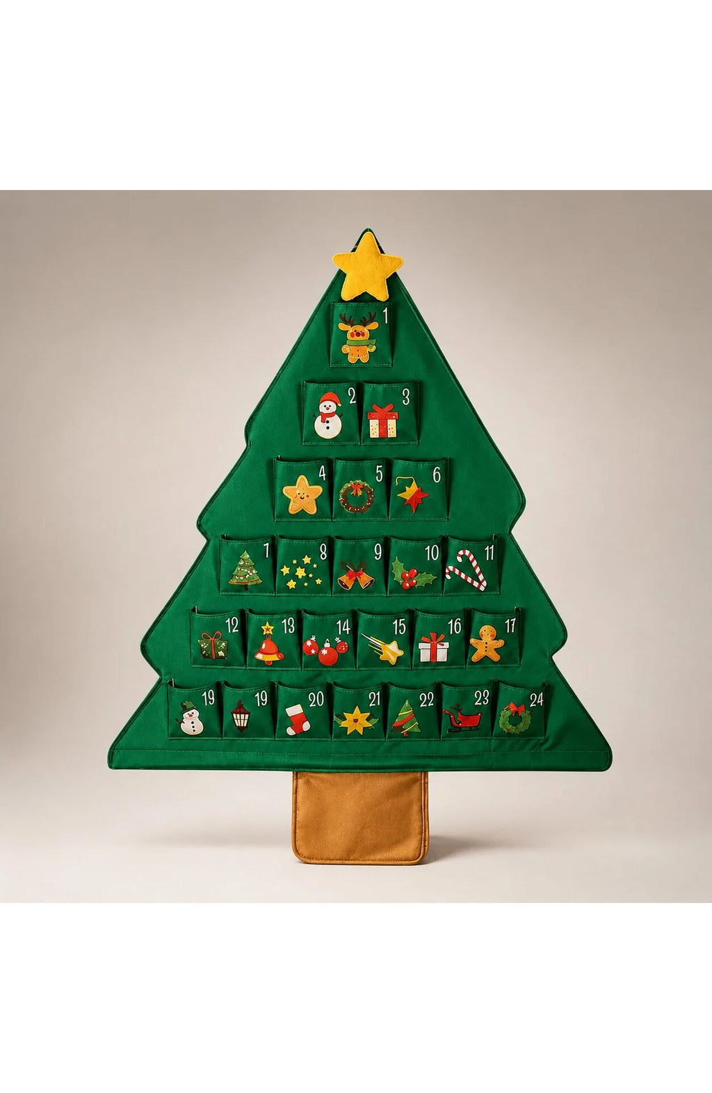 Fill Your Own Fabric Advent Calendar