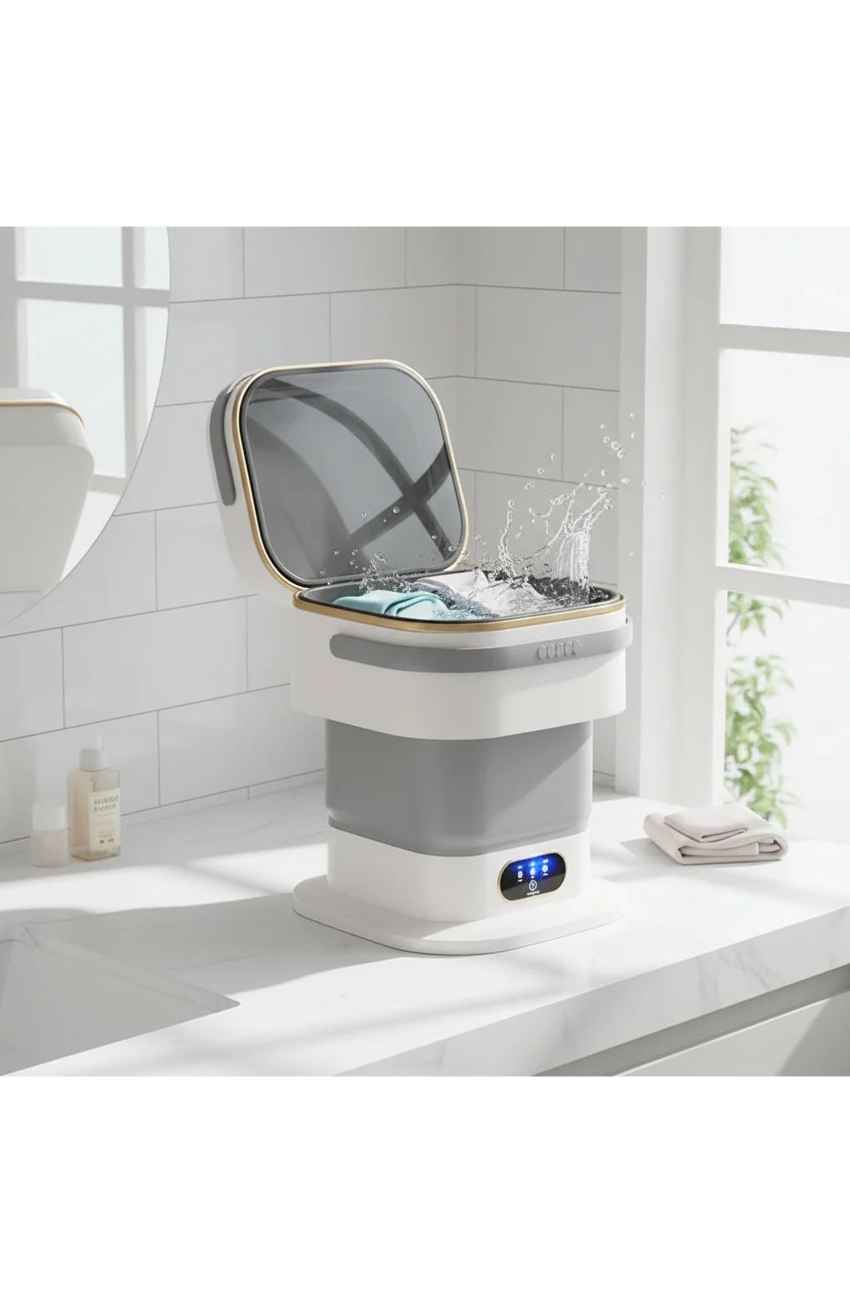 Foldable Mini Washing Machine for Small Loads