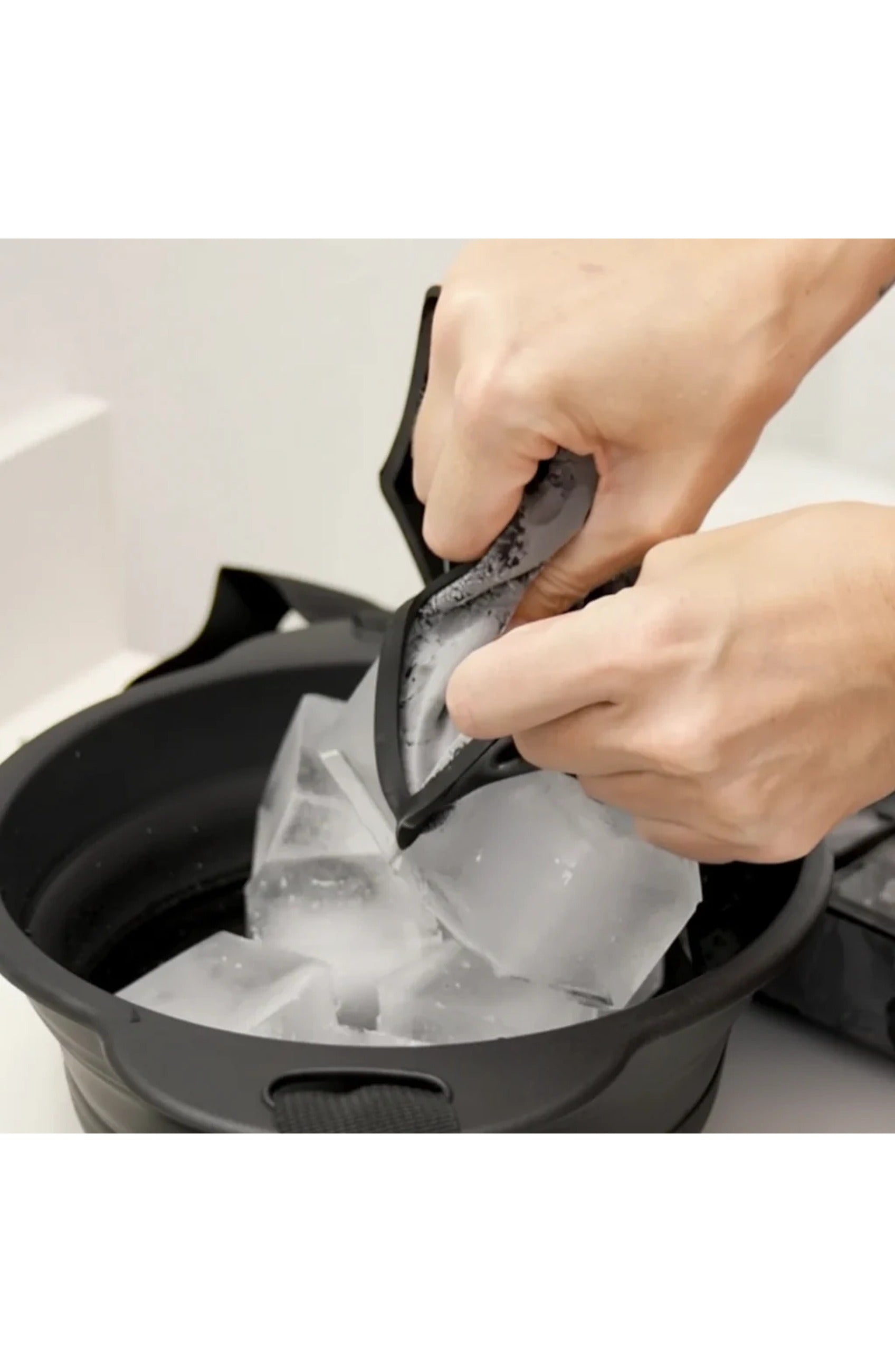 Ice Bowl Shower Attachment for Cold Water Rinses