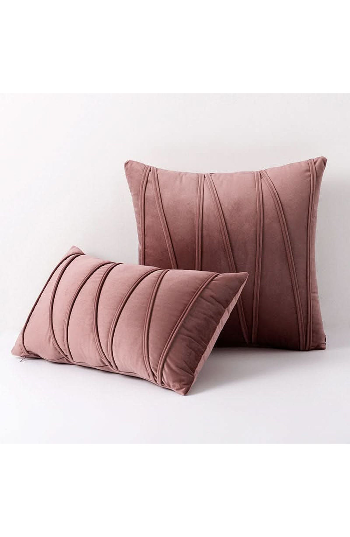 Velvet Cushion with Removable Cover