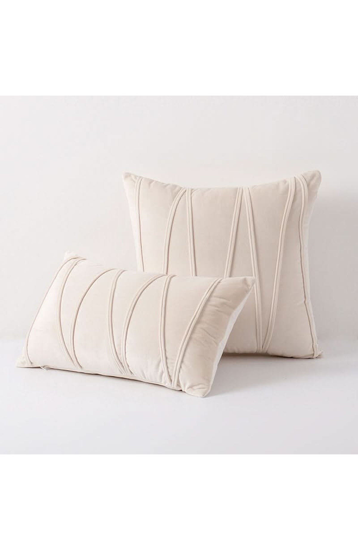 Velvet Cushion with Removable Cover