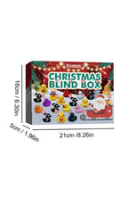 Rubber Duck Advent Calendar with 24 Ducks