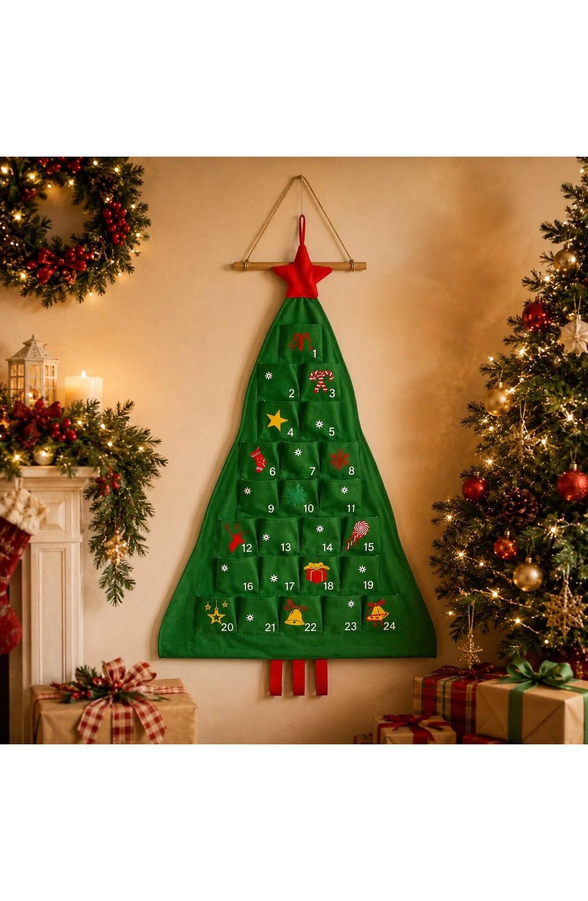 Fill Your Own Fabric Advent Calendar