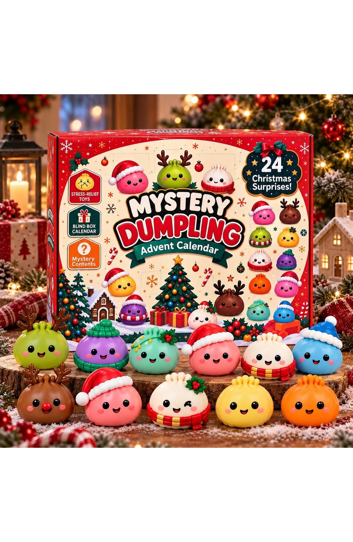 Squishy Dumpling Advent Calendar