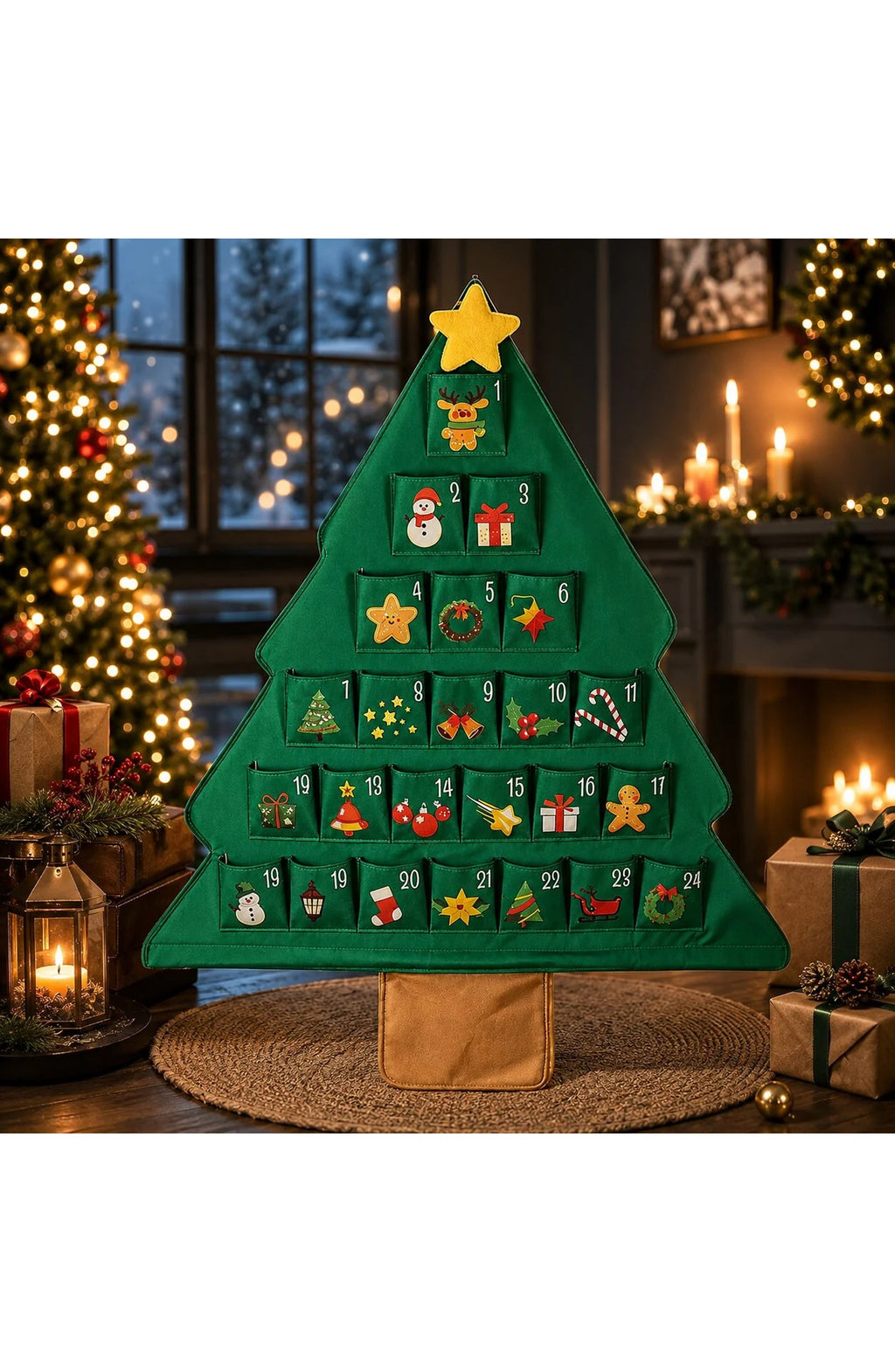 Fill Your Own Fabric Advent Calendar