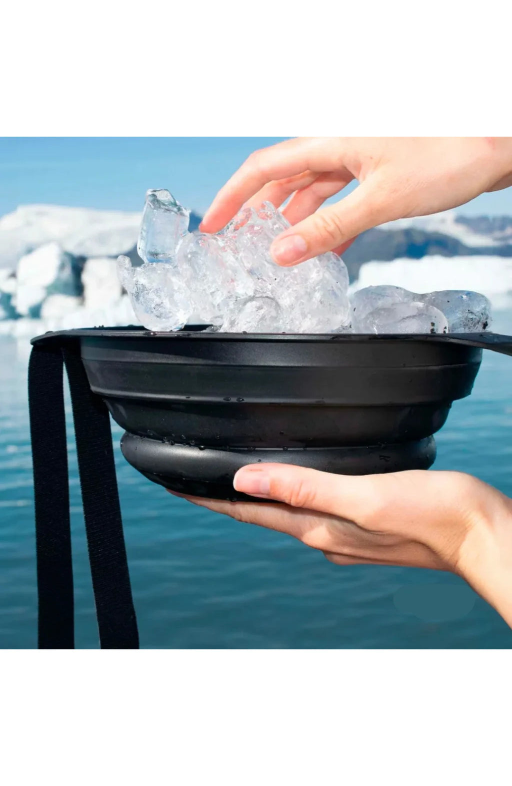 Ice Bowl Shower Attachment for Cold Water Rinses