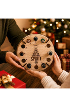 Wooden Bottle Advent Calendar