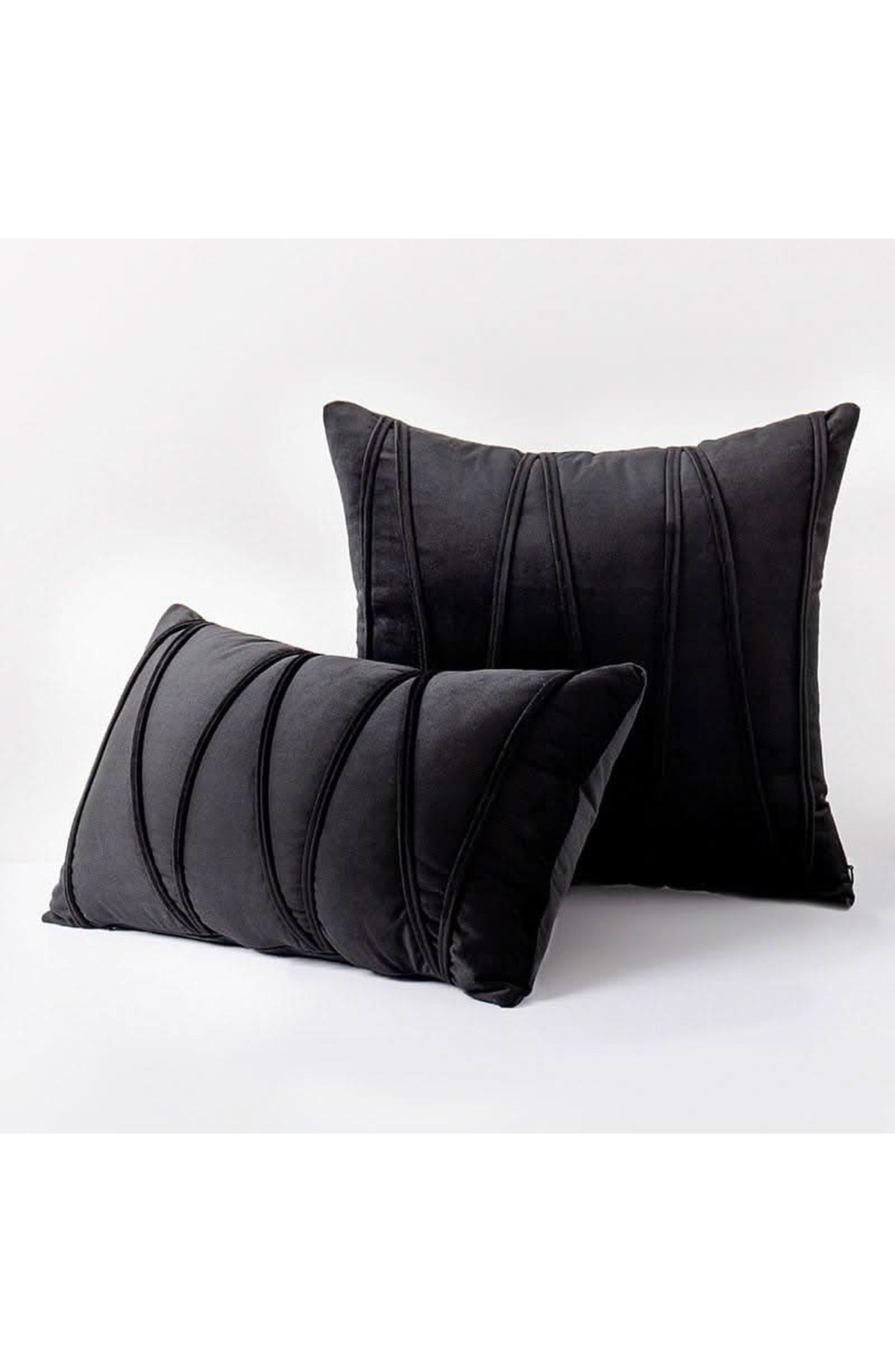 Velvet Cushion with Removable Cover