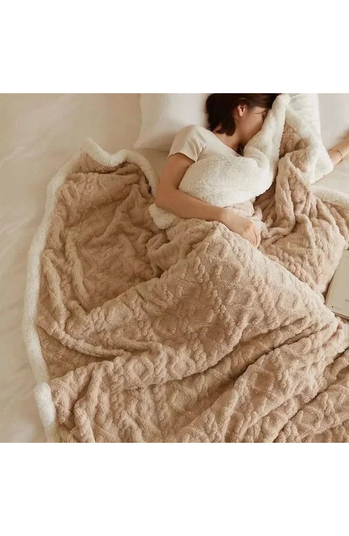 Reversible Fleece Winter Blanket