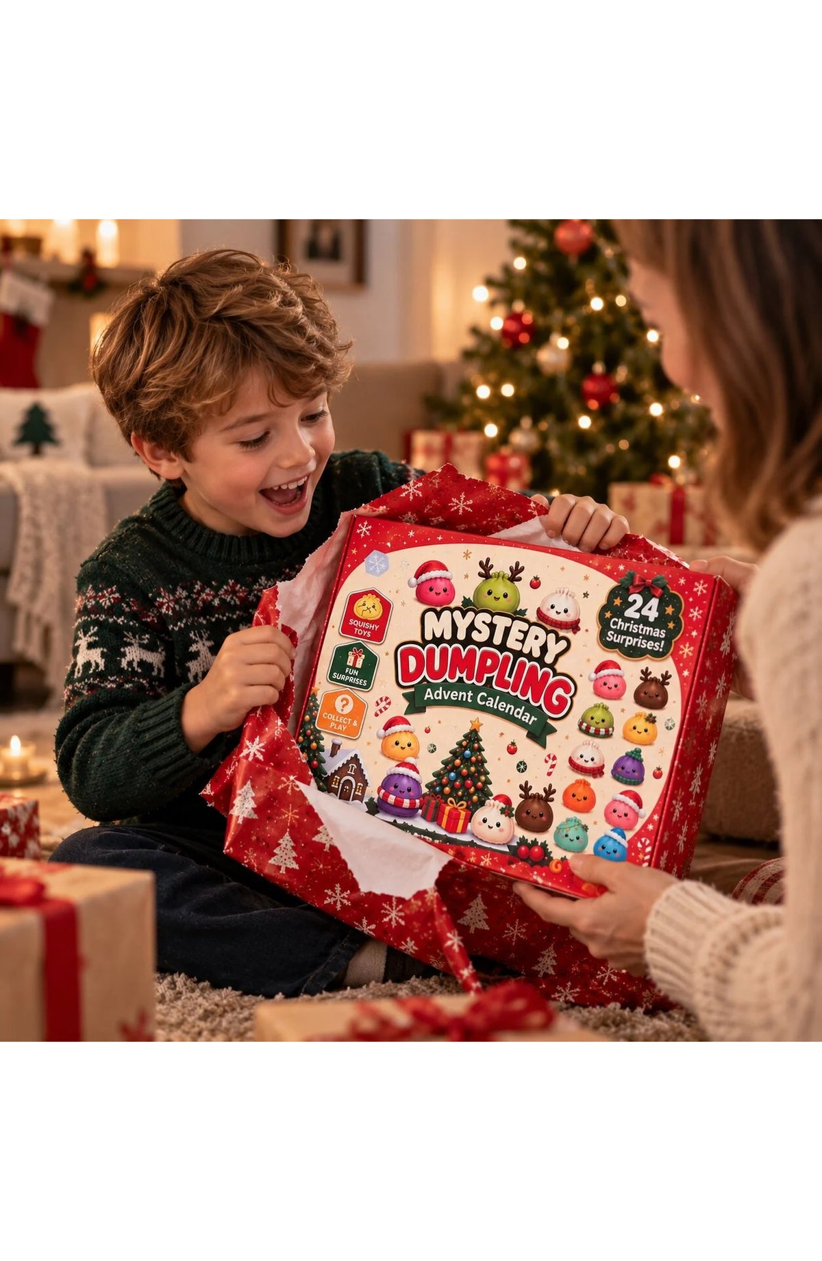 Squishy Dumpling Advent Calendar
