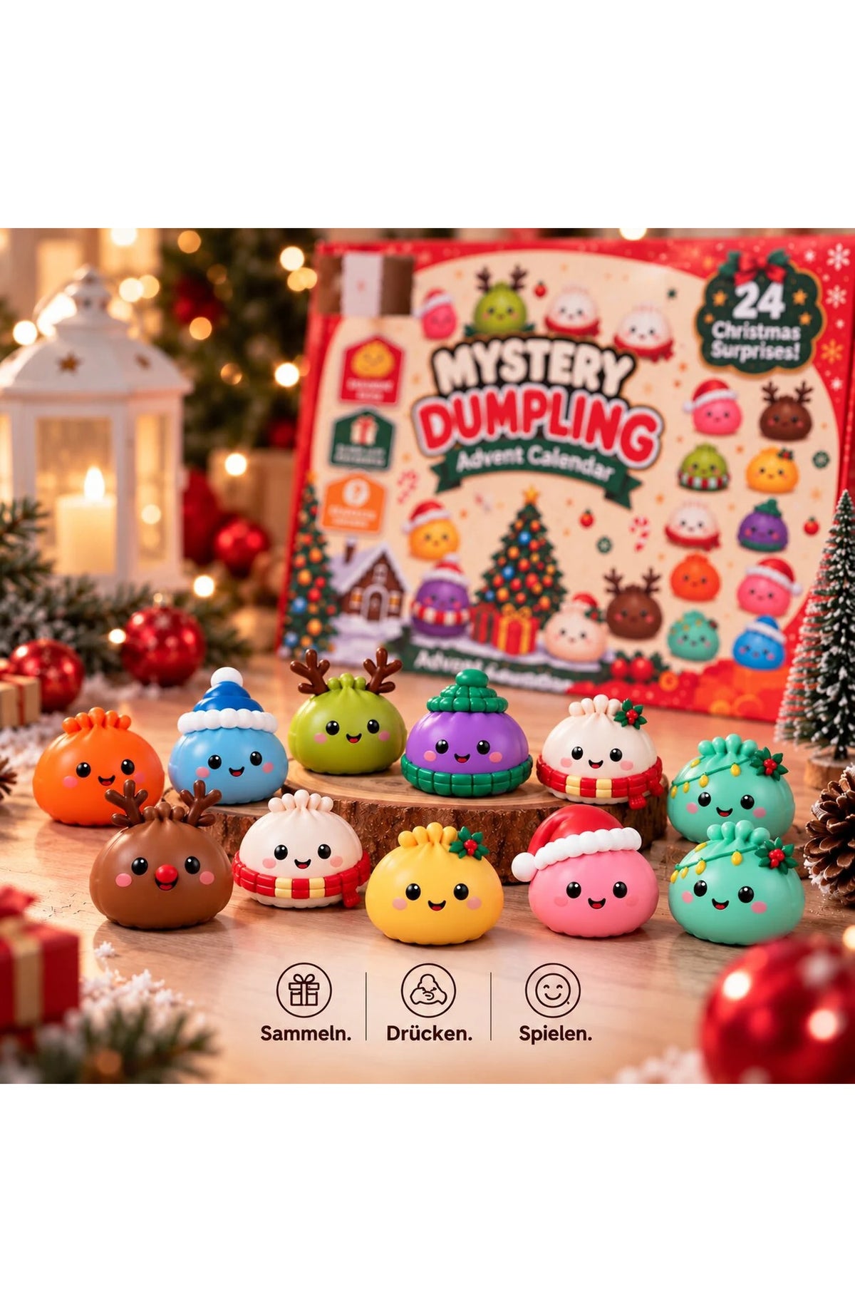 Squishy Dumpling Advent Calendar