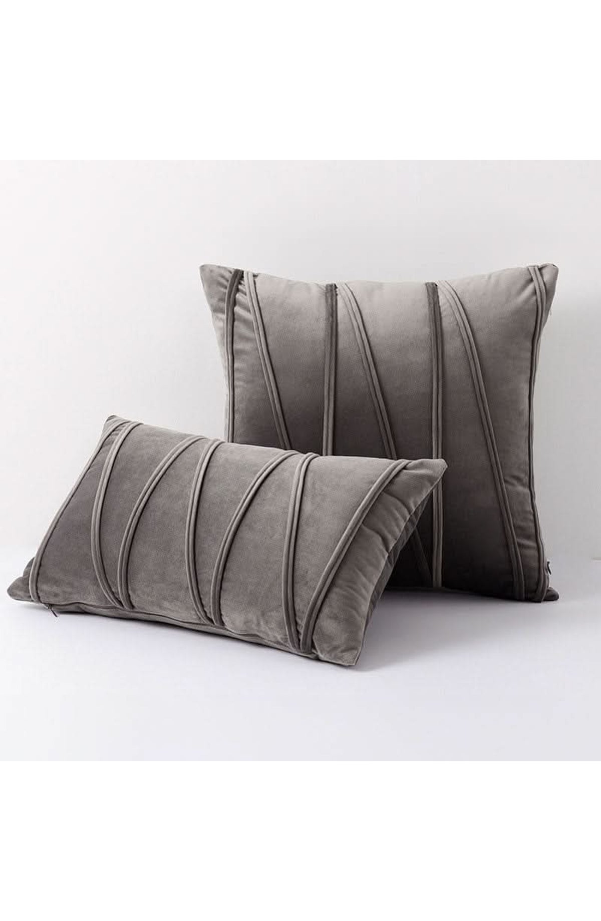 Velvet Cushion with Removable Cover
