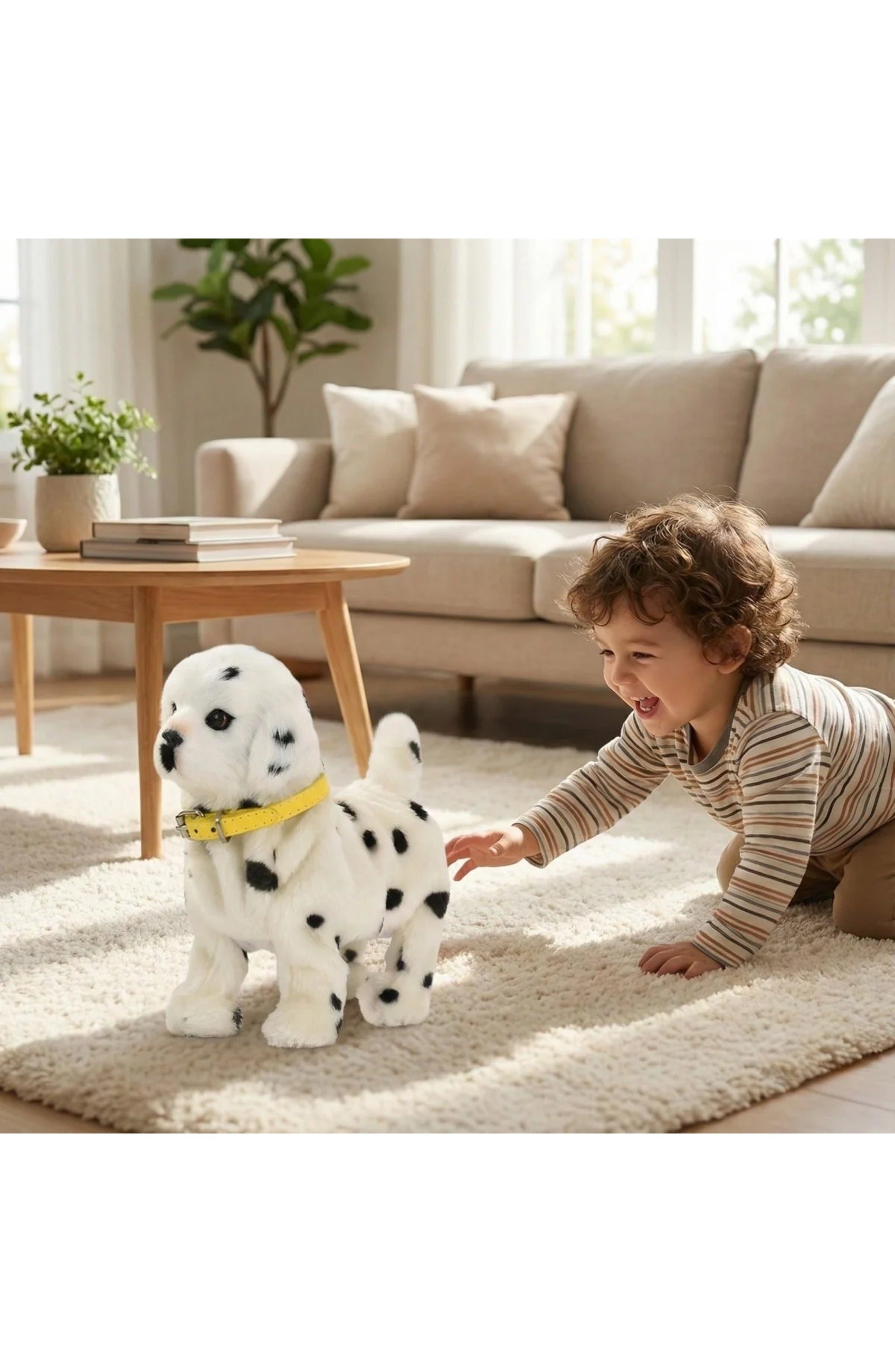 Interactive Robot Puppy Toy with Walking and Barking