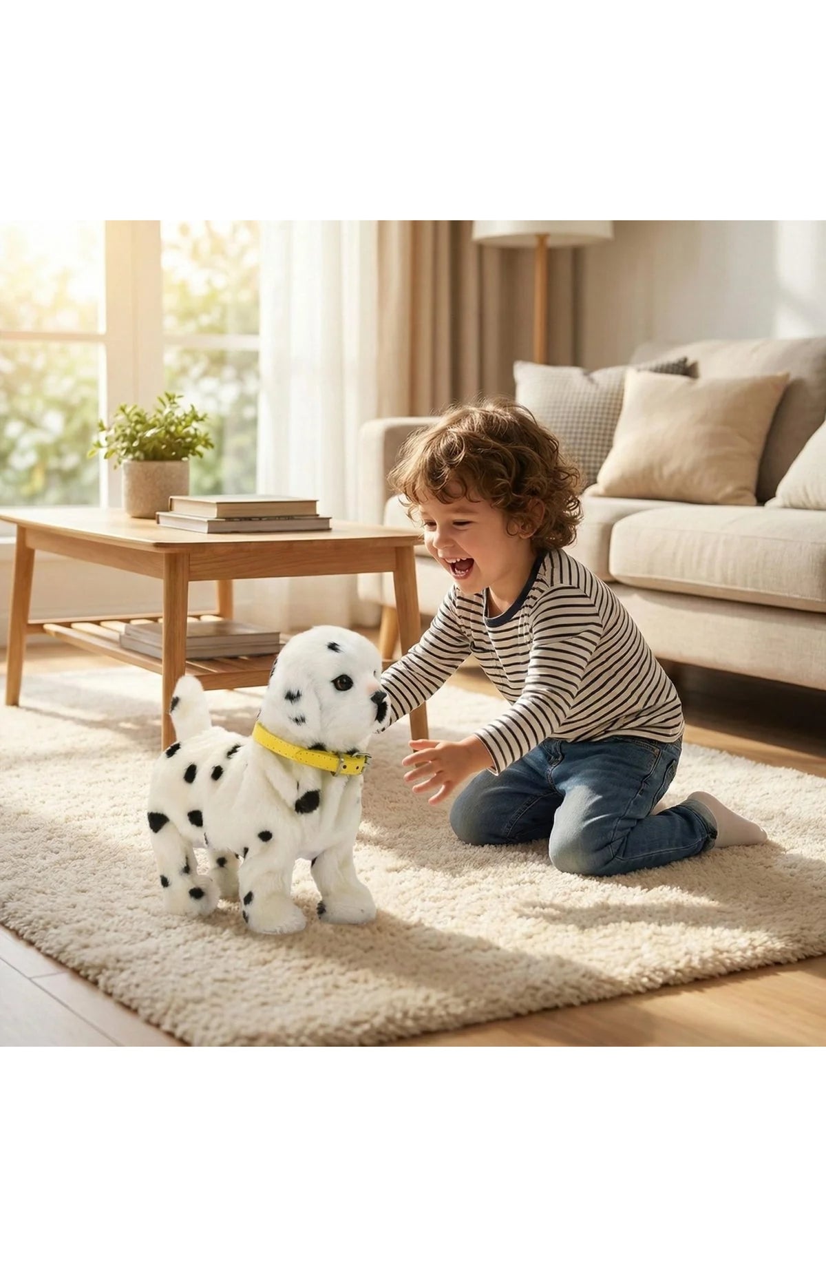Interactive Robot Puppy Toy with Walking and Barking