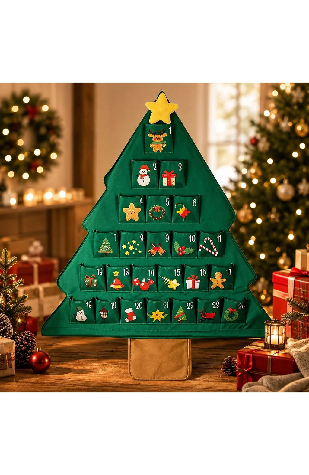 Fill Your Own Fabric Advent Calendar