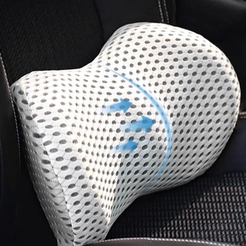 Memory Foam Lumbar Cushion with Adjustable Strap