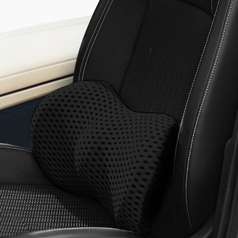 Memory Foam Lumbar Cushion with Adjustable Strap