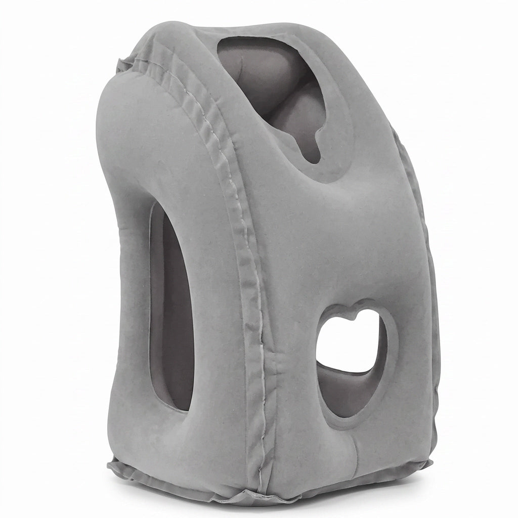 Inflatable Travel Pillow for Neck and Head Support