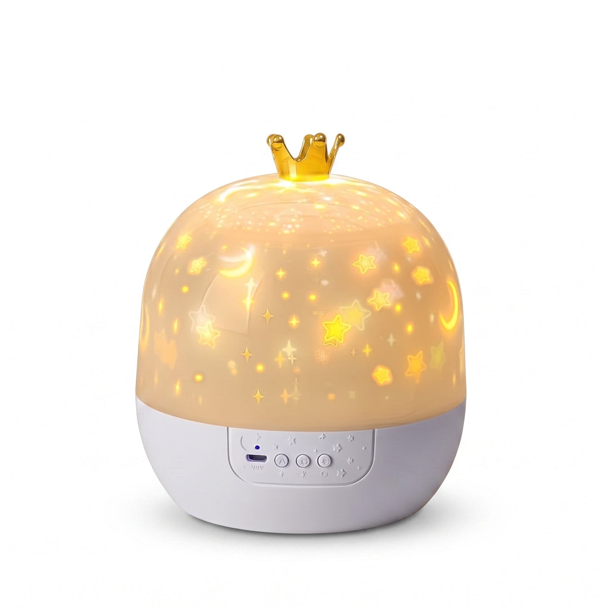 Kids Night Light Projector with Rotating Star Patterns