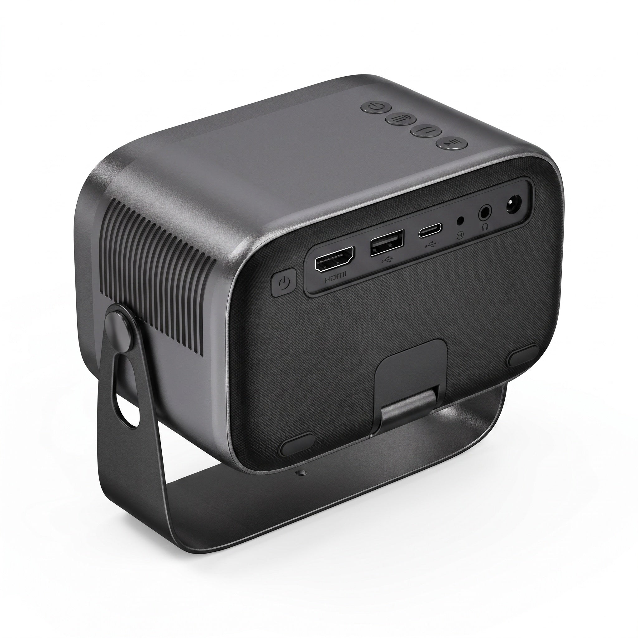 Mini Projector with Bluetooth and WiFi Streaming