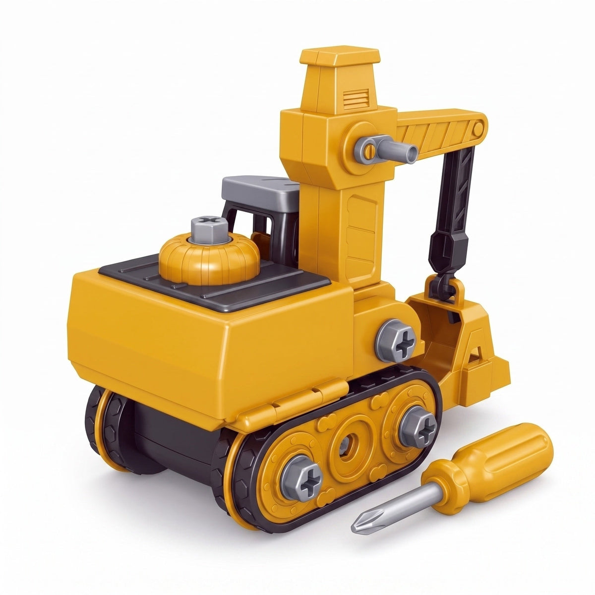 Take Apart Construction Toy with Working Screwdriver