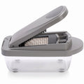 10 in 1 Vegetable Slicer with 8 Blades and Container in Grey