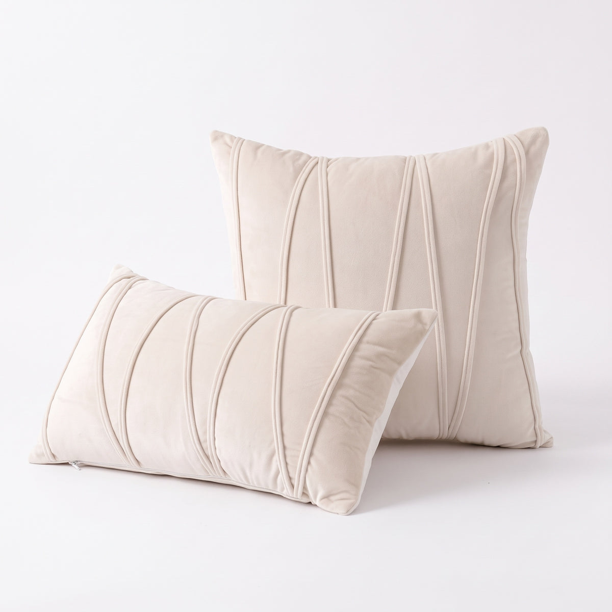 Velvet Cushion with Removable Cover